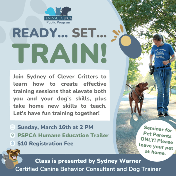 Ready...Set...Train! - PSPCA Seminar